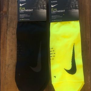 BUNDLE Nike Dry Elite Light Quarter Running Socks